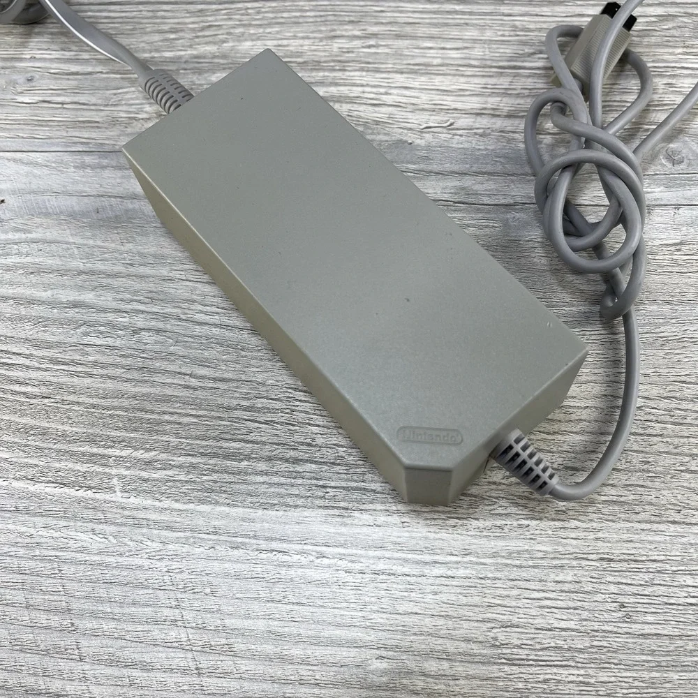 Nintendo Wii Power Cord Power Supply OEM Genuine (RVL-002) Tested Working